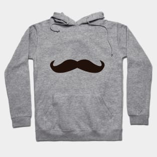 Posh Moustache Hoodie